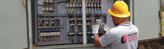 Manutenção em sistemas centrais de refrigeração;